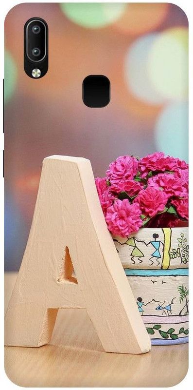 URCHIN Back Cover for Vivo Y91 A, A letter, Letter A, A love, Love  (Multicolor, Shock Proof, Pack of: 1)