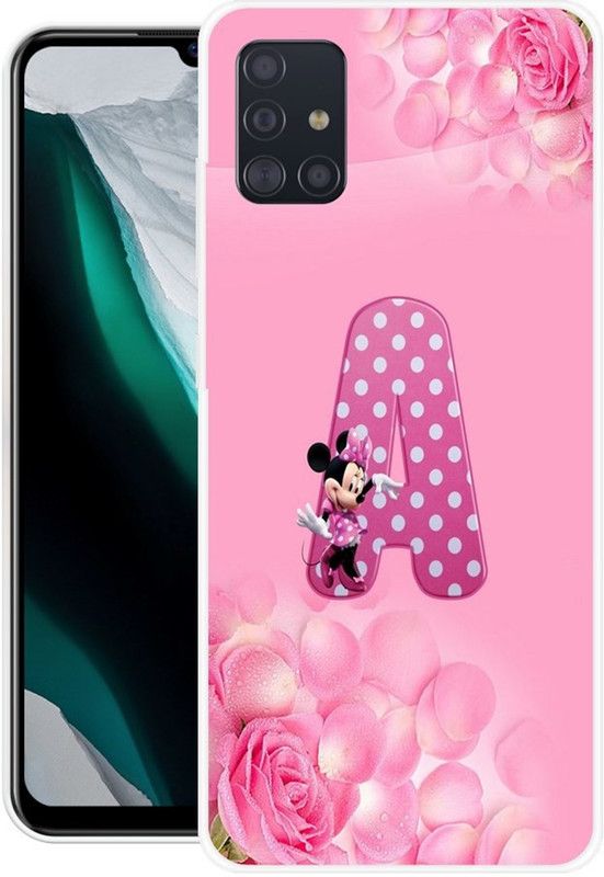 BLUEZAP Back Cover for Samsung Galaxy M51  (Pink, Grip Case, Silicon)