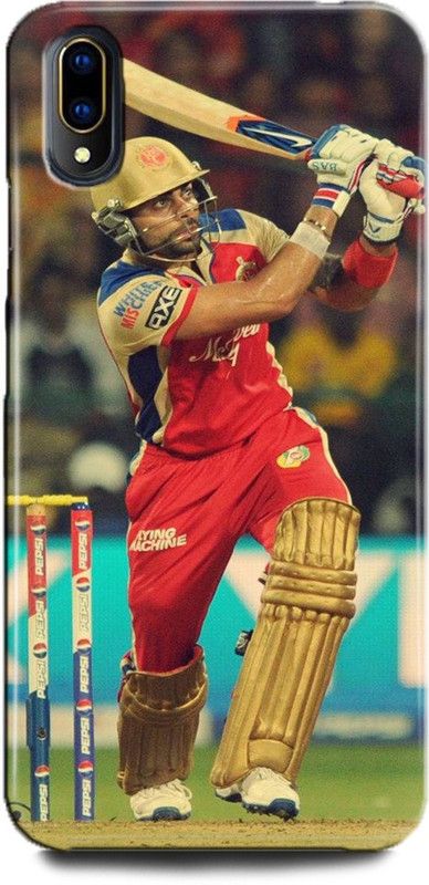 play fast Back Cover for Vivo V11 Pro/1804 VIRAT KOHLI PRINTED  (Multicolor, Hard Case, Pack of: 1)