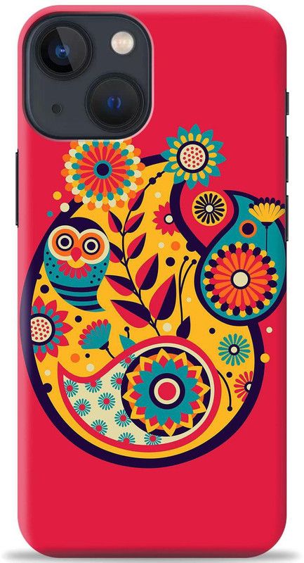 Loffar Back Cover for Apple iPhone 13 Mini  (Pink, Shock Proof, Pack of: 1)