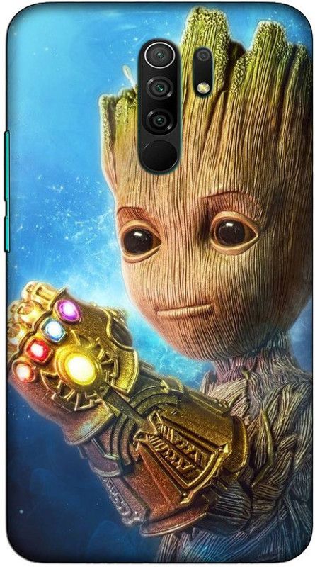 CROKIAN Back Cover for Poco M2 Groot Back Cover  (Multicolor, Hard Case, Pack of: 1)