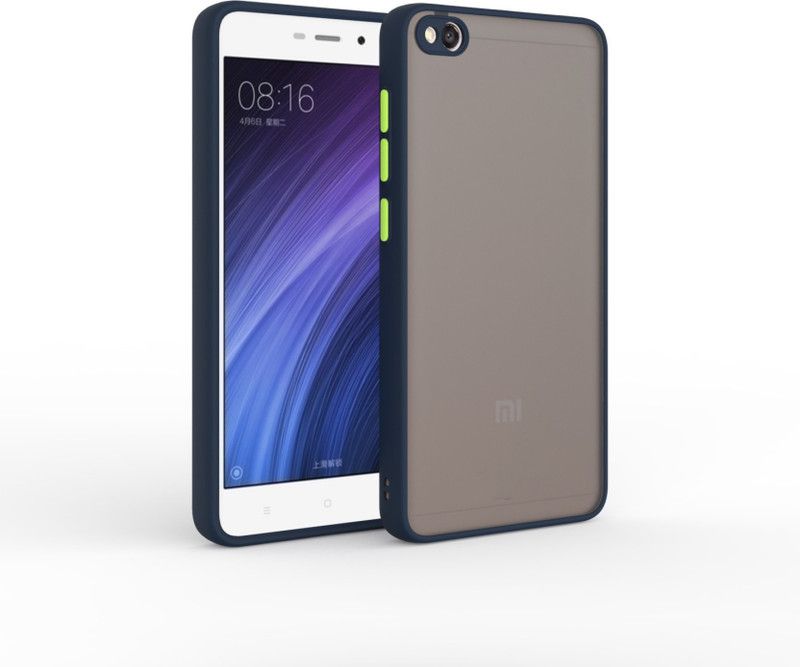 ASMANTIC Back Cover for Mi Max2  (Blue, Pack of: 1)