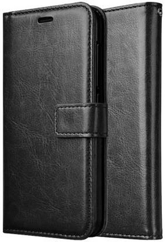 FASHIONPRO Flip Cover for Samsung Galaxy A30s  (Black, Pack of: 1)