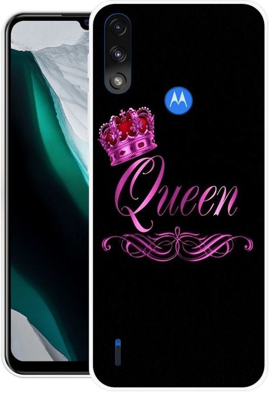 SIMAWAT Back Cover for Moto E7 Power  (Multicolor, Grip Case, Silicon, Pack of: 1)