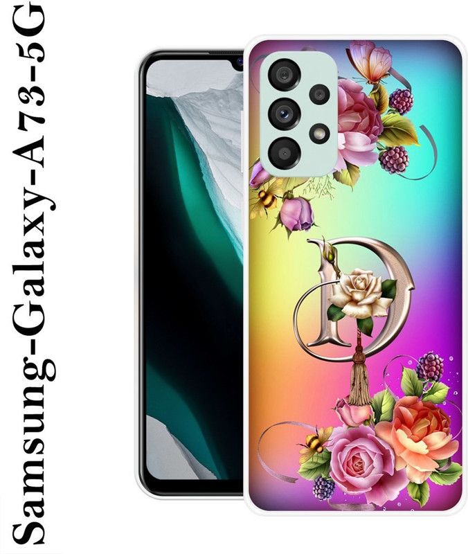 SHIVKUDI Back Cover for Samsung Galaxy A73 5G  (Multicolor, Grip Case, Silicon)