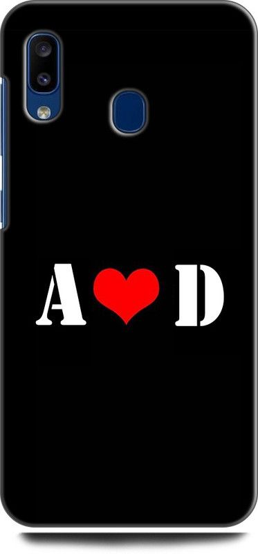 Afterglow Back Cover for SAMSUNG Galaxy A20  (Black, Shock Proof, Pack of: 1)