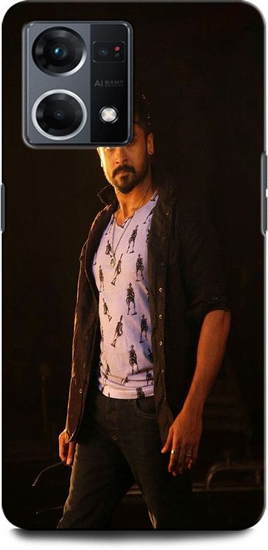 GRAFIQE Back Cover for OPPO F21 Pro 4G SURYA, TAMIL ACTOR, STYLISH STAR, TAMIL STAR, SOUTH STAR  (Multicolor, Shock Proof, Pack of: 1)