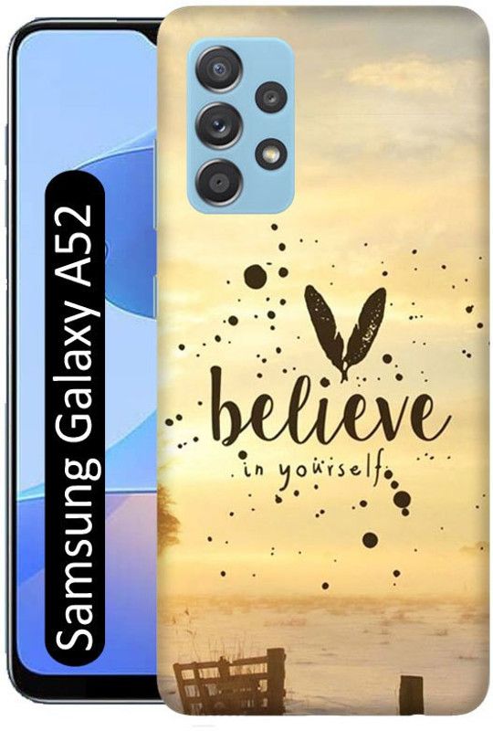 LEEMARA Back Cover for Samsung Galaxy A52, SM-A525  (Multicolor, 3D Case, Pack of: 1)