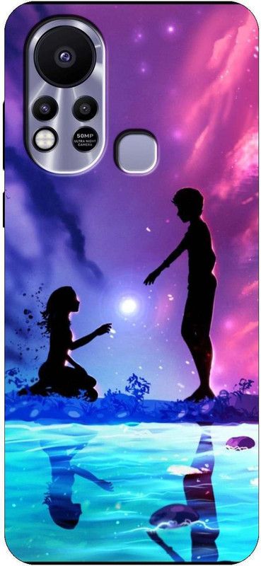 King Maker Back Cover for Infinix Hot 11S  (Multicolor, Grip Case, Silicon, Pack of: 1)