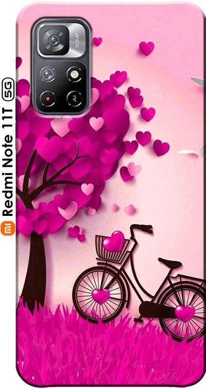 YornoSis Back Cover for Redmi Note 11T 5G 2515  (Multicolor, Dot View, Silicon, Pack of: 1)