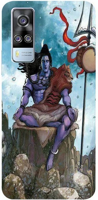 Skyhawk Back Cover for Vivo Y31(2021) Shiv shankar  (Multicolor, Waterproof, Silicon, Pack of: 1)