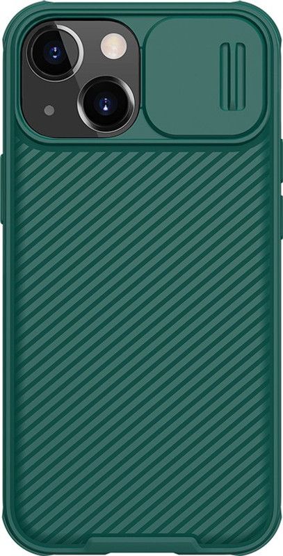 Nillkin Back Cover for Apple iPhone 13 Mini (5.4" Inch) CamShield Pro Camera Slider  (Green, Grip Case, Pack of: 1)