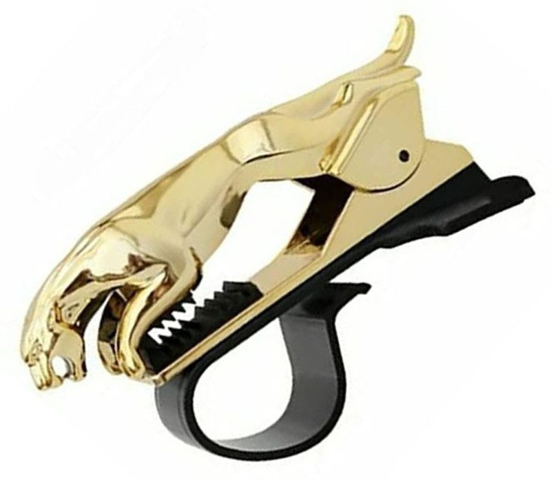 Dilurban Leopard Design car Phone Holder Adjustable Clip Holder for Dashboard Mobile Holder