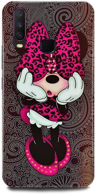 play fast Back Cover for Vivo Y15/1901 MICKEY MOUSE PRINTED  (Multicolor, Hard Case, Pack of: 1)