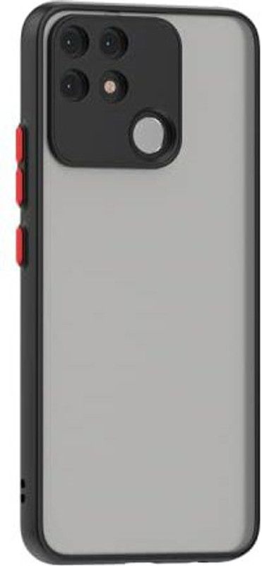 Accessories Kart Back Cover for Redmi 10 360 degree protection matte smoked case  (Black, Shock Proof, Pack of: 1)