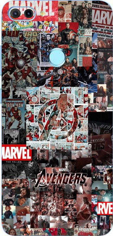BUGGU Infinix Hot 6 Pro Mobile Skin  (Ultra Super Marvel Lover Skin With High Matte Finish.)