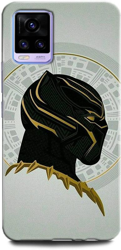 Afterglow Back Cover for Vivo V20 BLACK PANTHER, MOVIE, BLACK PANTHER COMICS, BLACK PANTHER, WAKANDA  (Multicolor, Shock Proof, Pack of: 1)
