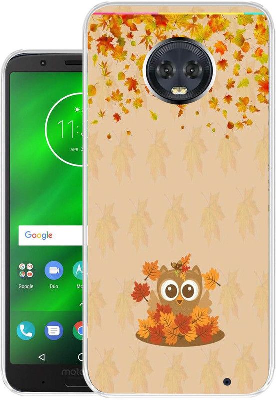 Snazzy Back Cover for Motorola Moto G6 Plus  (Beige, Grip Case, Silicon, Pack of: 1)