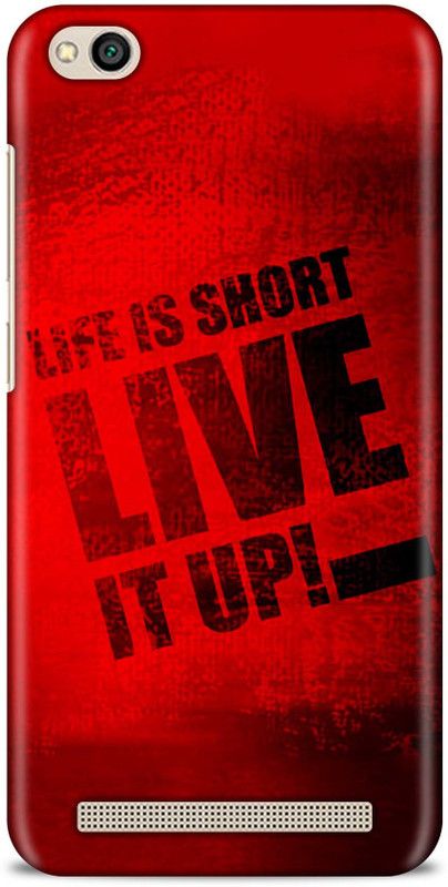 Sankee Back Cover for Mi Redmi 5A  (Red, Hard Case)