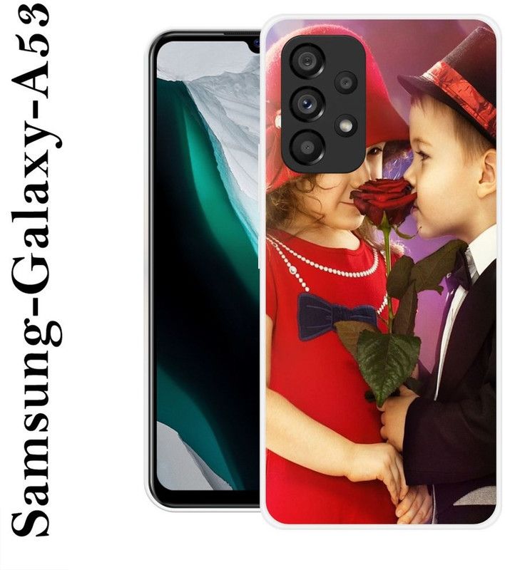 VITARO Back Cover for Samsung Galaxy A53  (Multicolor, Grip Case, Silicon)