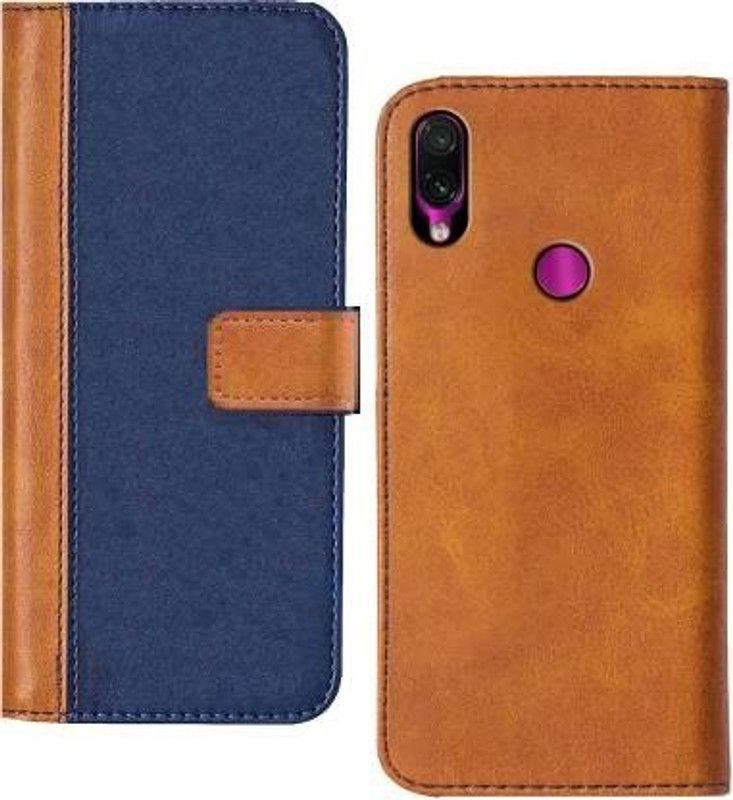 Urban Tech Flip Cover for Xiaomi Redmi 7Flip Case | Magnetic Closure | Shock Proof Wallet Flip Cover  (Multicolor, Magnetic Case, Pack of: 1)