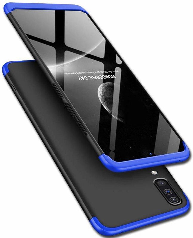 Sajni Creations Back Cover for Samsung Galaxy A50s, Samsung A50S  (Blue, Black, Pack of: 1)