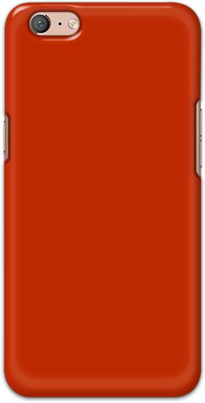 NDCOM Back Cover for OPPO A71 Solid Red Printed  (Multicolor, Hard Case, Pack of: 1)