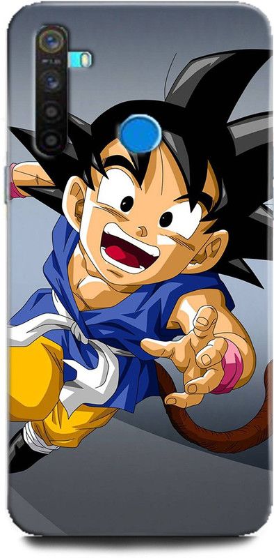 Afterglow Back Cover for Realme 5s GOKU, DRAGON BALL Z, CARTOON, ANIME, STRONG, COKU, SUPER SAIYAN  (Multicolor, Shock Proof, Pack of: 1)
