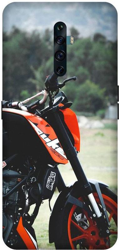 itrusto Back Cover for OPPO Reno2 F , OPPO Reno2 F KTM Bike BACK COVER  (Multicolor, Hard Case, Pack of: 1)