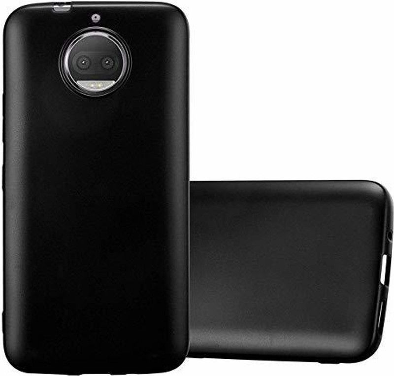 MoreFit Back Cover for Motorola Moto G5s Plus  (Black, Shock Proof, Silicon, Pack of: 1)