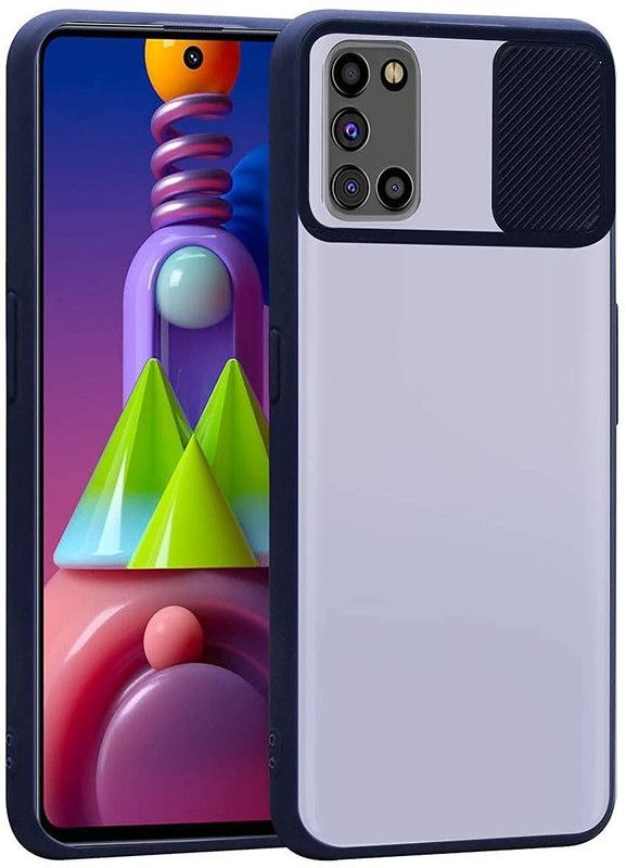 Apurb store Back Cover for Samsung Galaxy A31  (Blue, Shock Proof, Pack of: 1)