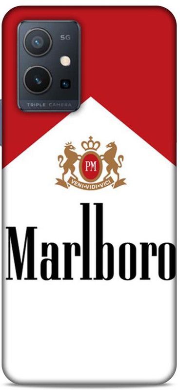 Samsidhi Back Cover for Vivo Y75 5G, Vivo T1 5G  (Red, White, Waterproof)