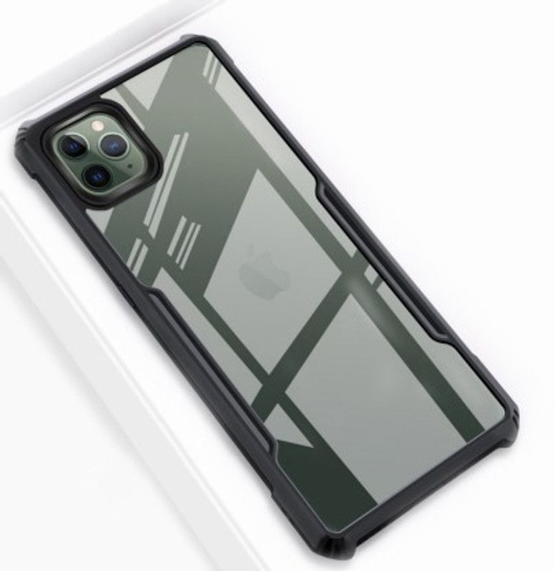 Binzokase Back Cover for Apple iPhone 11 Pro  (Black, Dual Protection, Pack of: 1)
