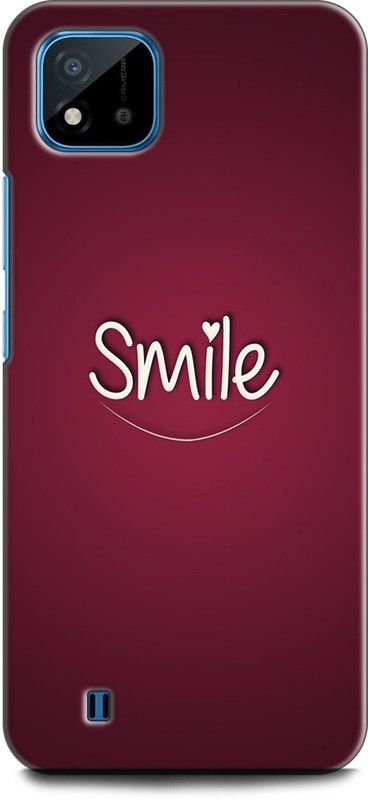 WallCraft Back Cover for Realme C20, RMX3063, RMX3061 MOTIVATIONAL, LIFE QUOTES, SMILE, MOTIVATION, INSPIRATION, POSITIVE  (Multicolor, Dual Protection, Pack of: 1)