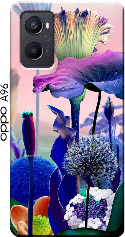 YornoSis Back Cover for Oppo A96 2791  (Multicolor, 3D Case, Silicon, Pack of: 1)