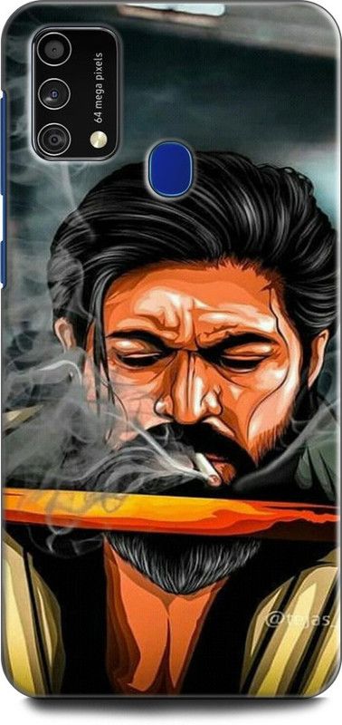 Afterglow Back Cover for SAMSUNG Galaxy F41 KGF, ROCKY BHAI, YASH, NAVEEN KUMAR GOWDA, SOUTH STAR  (Multicolor, Shock Proof, Pack of: 1)
