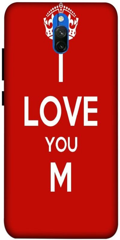 LUCKY MOBI.COM Back Cover for Mi REDMI 8A Dual ( LOVE M WALLPAPER) PRINTED BACK COVER  (Multicolor, Waterproof, Pack of: 1)