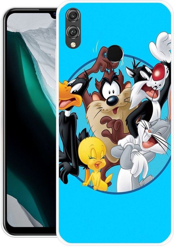 PRK Back Cover for Honor 8X  (Multicolor, Silicon)