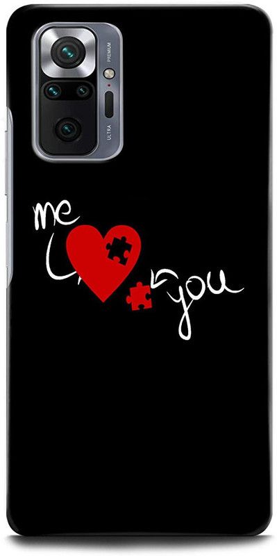 INTELLIZE Back Cover for REDMI Note 10 Pro I LOVE YOU, HEART, PURPOSING, COUPLE  (Multicolor, Hard Case)