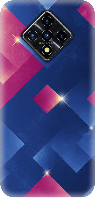 Smutty Back Cover for Infinix Zero 8i - Block Pattern Print  (Multicolor, Hard Case, Pack of: 1)
