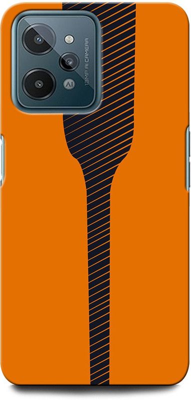 GRAFIQE Back Cover for Realme C31 RAINBOW, ABSTRACT, COLORFULL, PAINTING, STRIPES  (Multicolor, Shock Proof, Pack of: 1)