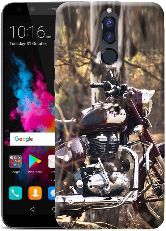 Snazzy Back Cover for Honor 9i back cover  (Multicolor, Silicon, Pack of: 1)