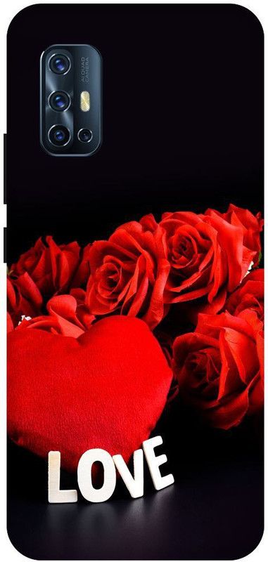 THESTONEWELL Back Cover for VIVO V17 INDIAN LOVE STORY LOVER DIL HART  (Multicolor, Waterproof, Pack of: 1)