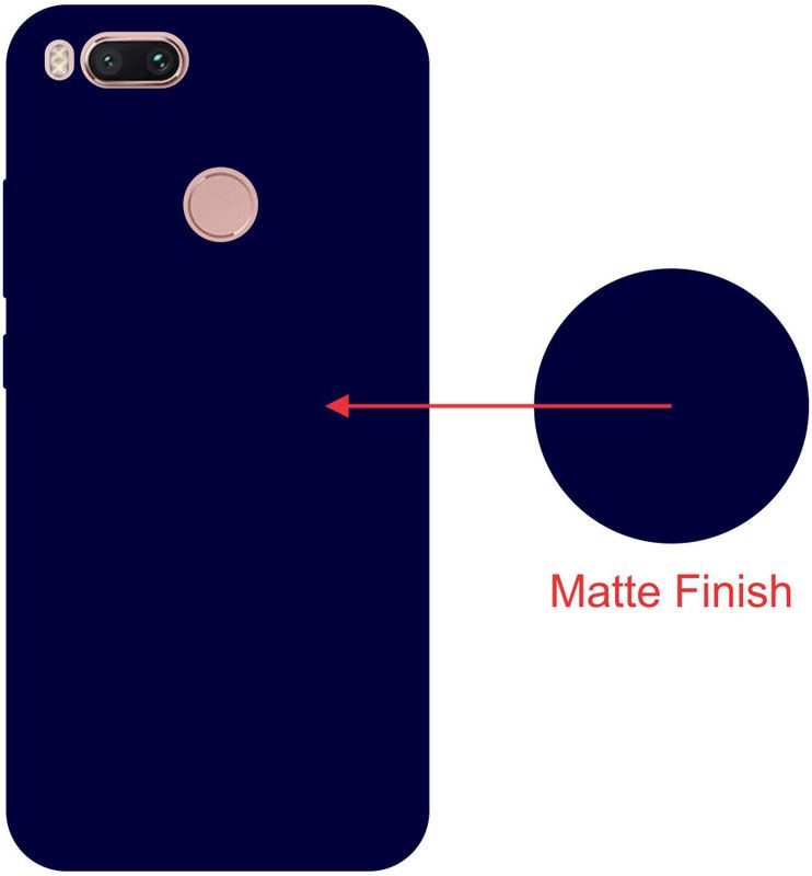 CASE CREATION Back Cover for Mi Redmi Y1  (Gold, Grip Case, Pack of: 1)
