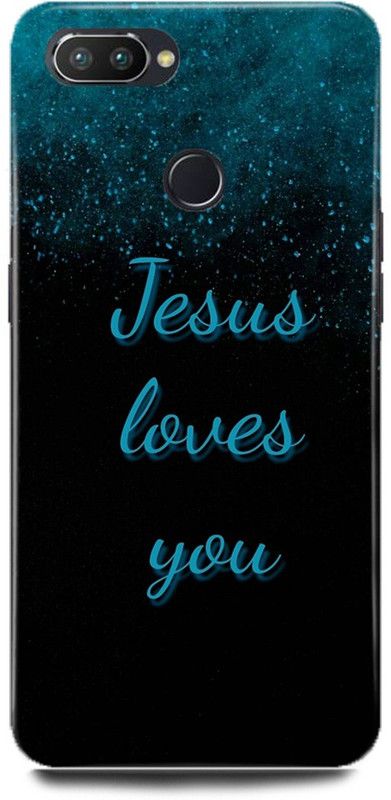 JUGGA Back Cover for Realme U1, JESUS, CROSS, GOD, CHRIST  (Blue, Hard Case, Pack of: 1)