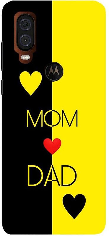 My Swag Back Cover for Moto One Vision  (Multicolor, Hard Case, Pack of: 1)