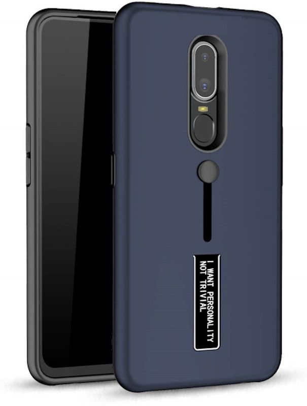 KWINE CASE Back Cover for OnePlus 7T Pro  (Blue, Grip Case, Pack of: 1)