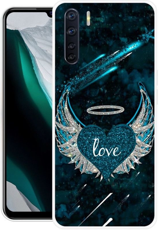 Krtagy Back Cover for Oppo F15  (Multicolor, Dual Protection, Silicon, Pack of: 1)