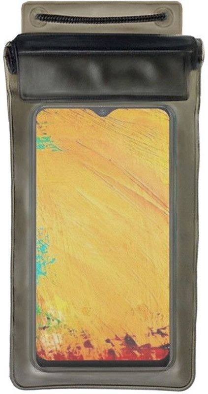 acd Pouch for Vivo U10  (Black, Waterproof, Silicon)