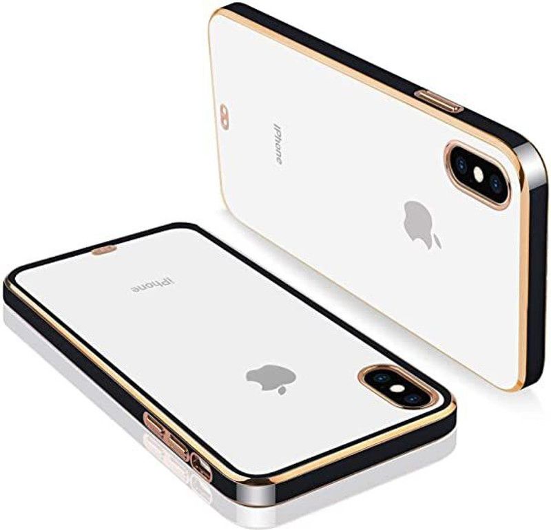 fi-yonity Back Cover for Apple iPhone XS  (Black, Shock Proof, Pack of: 1)